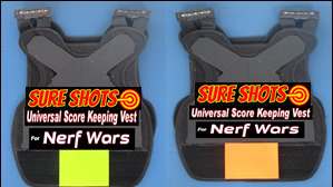 Nerf War Score Keeping Combat Vest